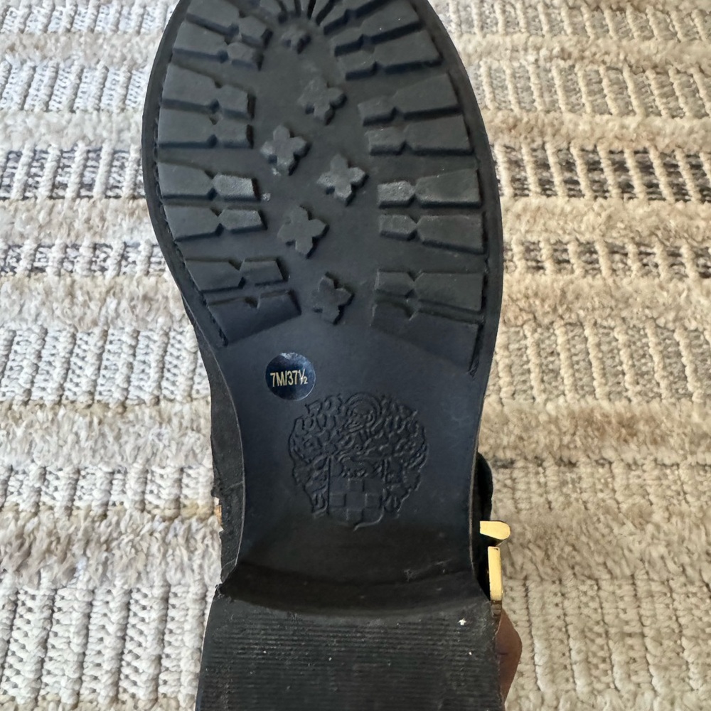 Vince Camuto Winchell Leather Moto Boots - Picture 7 of 7